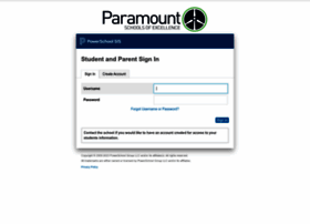 Paramount.powerschool.com