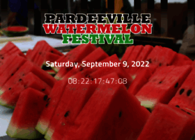 Pardeevillewatermelonfestival.com