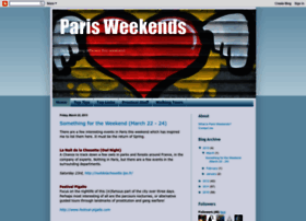 Parisweekends.blogspot.com