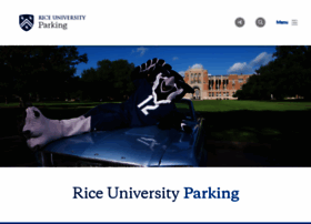 Parking.rice.edu
