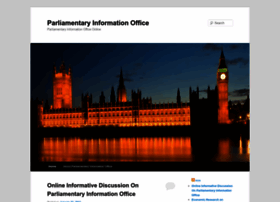 parliamentaryinformationoffice.wordpress.com