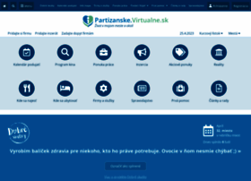 partizanske.virtualne.sk
