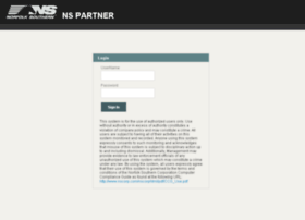 Partner.nscorp.com