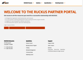 Partners.ruckuswireless.com