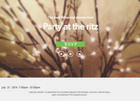 Partyattheritz.splashthat.com