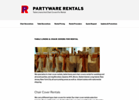 Partywarerentals.com