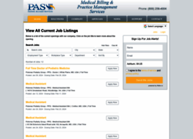 Pasjobs.applicantpool.com