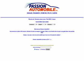 passionautomobile.info