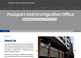 Passport.govmu.org