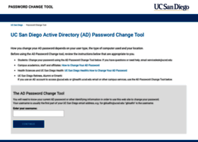 Password.ucsd.edu