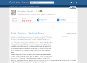 Pastebin-desktop.informer.com