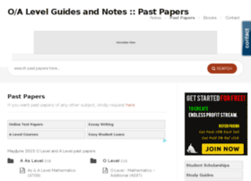 pastpapers.o-alevel.com