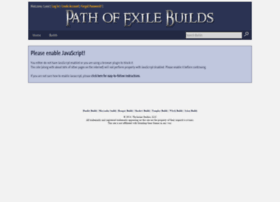 pathofexilebuilds.com