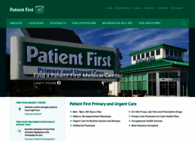 patientfirst.com