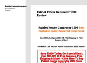 Patriotpowergenerator.info