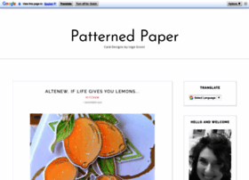 patternedpapercrafts.blogspot.com