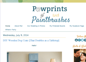 Pawprintsandpaintbrushes.blogspot.com