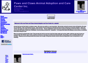 Pawsandclawsanimals.rescuegroups.org