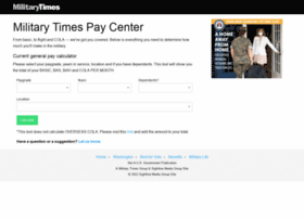 Paycharts.militarytimes.com