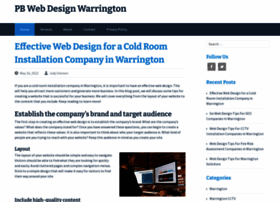 pbwebdesign-warrington.co.uk