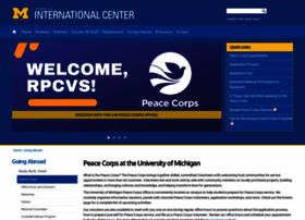 Peacecorps.umich.edu