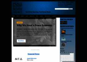 Peaceeconomyproject.org