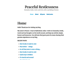 Peacefulrestlessness.com