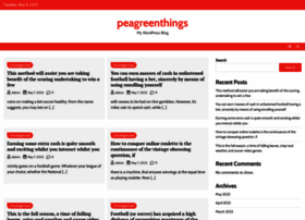 peagreenthings.co.uk