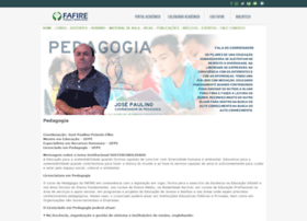 pedagogia.fafire.br