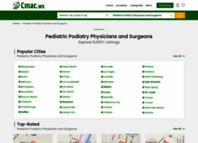 Pediatric-podiatry-physicians.cmac.ws