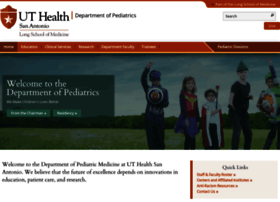Pediatrics.uthscsa.edu