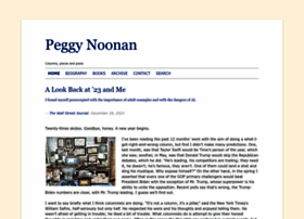 Peggynoonan.com
