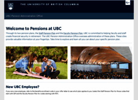 Pensions.ubc.ca