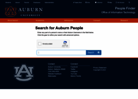 Peoplefinder.auburn.edu