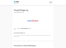Peoplespledge.org