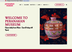 Peranakanmuseum.org.sg