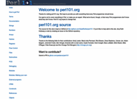 Perl101.org