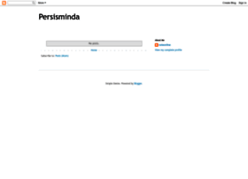 Persisminda.blogspot.com