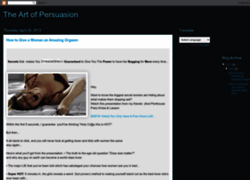 Persuasionmaster.blogspot.com