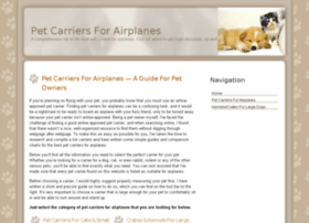 petcarriersforairplanes.com