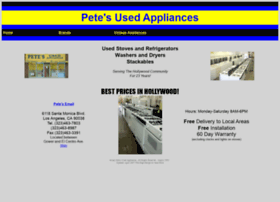 Petesusedappliances.com