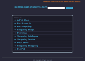 petshoppingforums.com