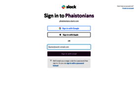 Phaistonians.slack.com
