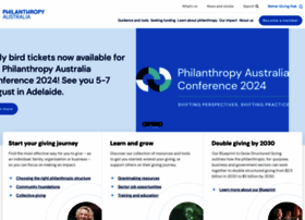 Philanthropy.org.au