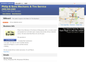 philipsonsmechanictireservice.com