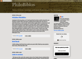 Philobiblos.blogspot.com
