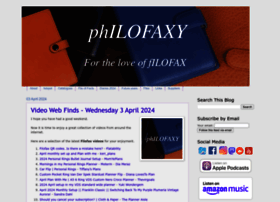 Philofaxy.blogspot.fr
