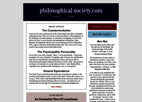 Philosophicalsociety.com