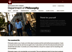Philosophy.indiana.edu