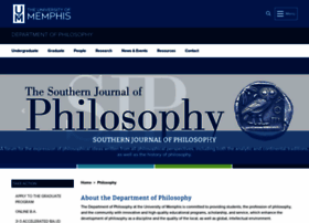 Philosophy.memphis.edu